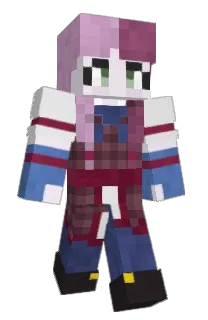 Front of Juichiro's skin