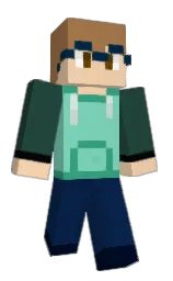 CrypticCryptid's Minecraft skin wearing the Migrator cape