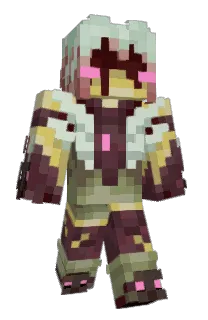 Front of meurdecai's skin