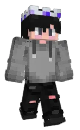 cod gray and gray Minecraft skin — Classic model — first worn by KingofCapibara