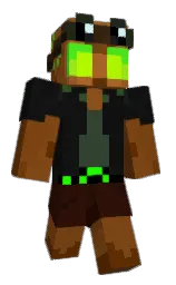 espresso and cod gray Minecraft skin — Classic model