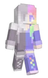 Selinaru's Minecraft skin wearing the Copper cape