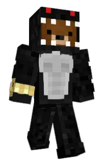 Front of Echens's skin