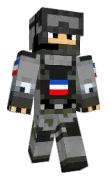 TheOwnerOfThis's Minecraft skin wearing the Migrator cape