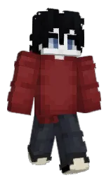 Leveledd's Minecraft skin wearing the Migrator cape