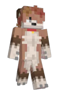 Front of TwinTailedFoxxx's skin