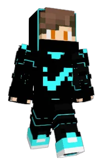Front of racca's skin
