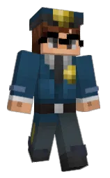 nile blue and cello Minecraft skin — Slim model — first worn by Pabylon