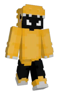 Front of Glucon's skin