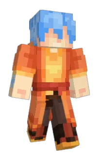 Front of Ehlk's skin