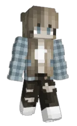 regent gray and tower gray Minecraft skin — Slim model — first worn by blupuff