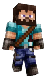 Aizus's Minecraft skin wearing the Pan cape