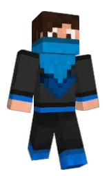 Neilujppn's Minecraft skin wearing the MineCon 2012 cape
