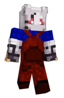 Front of Falkours's skin