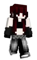 black and diesel Minecraft skin — Slim model — first worn by NormalHuman946