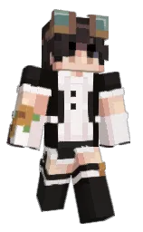 dune and soft peach Minecraft skin — Slim model