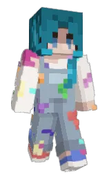 Slim Minecraft skin