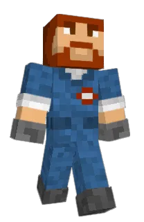 Front of EvilMeat's skin