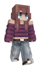 gray chateau and coral tree Minecraft skin — Slim model — first worn by arloneverexisted