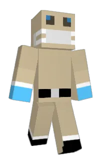 Front of NotFruTex's skin