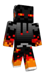 black and alabaster Minecraft skin — Classic model