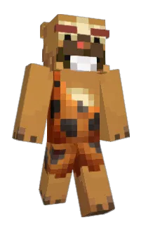 Front of Minecraft skin