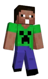 gigas and black Minecraft skin — Classic model — first worn by Mryapperios