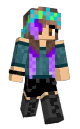 Slim Minecraft skin