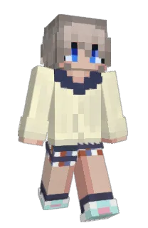 Front of Mechamitsu's skin