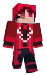 falu red and black Minecraft skin — Classic model