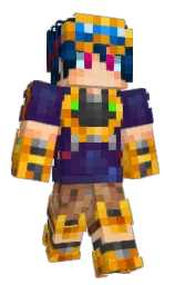 Altiano_ACE's Minecraft skin wearing the Pan cape