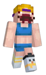 mandys pink and apricot peach Minecraft skin — Classic model