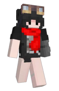 Front of Shusume's skin