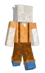 pearl bush and pampas Minecraft skin — Classic model — first worn by jkmelon