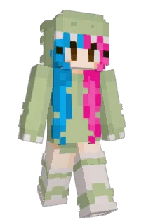 Front of BeanieBabyDino's skin