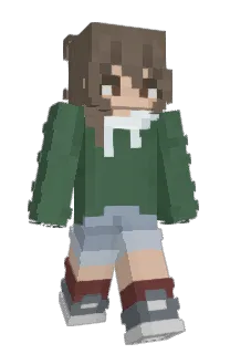 Front of Shieif's skin