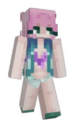 Slim Minecraft skin