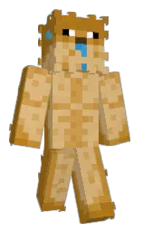 mandalay and harvest gold Minecraft skin — Classic model — first worn by LuvLovell