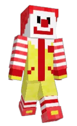 Back of Minecraft skin