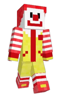 Front of Minecraft skin