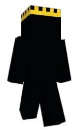 blue charcoal and candlelight Minecraft skin — Classic model — first worn by _lowkey44
