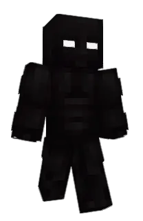 Front of ADarkFigure's skin