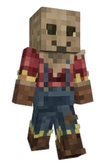 Front of Dread's skin