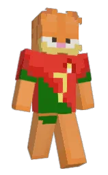 sandy brown and jaffa Minecraft skin — Classic model
