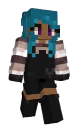 cod gray and chathams blue Minecraft skin — Classic model