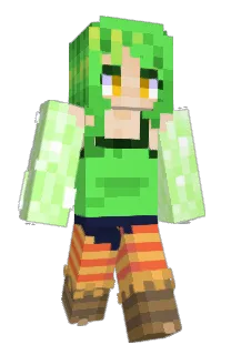 Front of Minecraft skin