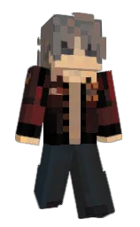shark and sand dune Minecraft skin — Slim model — first worn by nvyblew