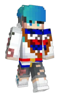 Front of milains's skin