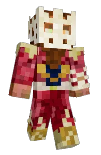 Front of thuumcaller's skin
