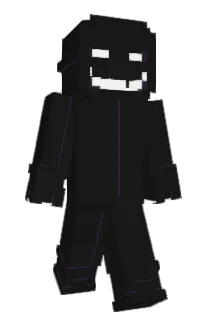 Front of spooky's skin